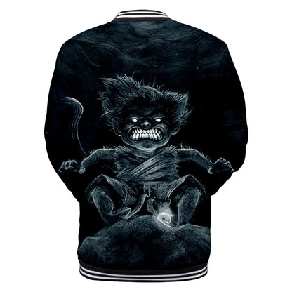 Dragon Ball Goku Kanji Symbol Men Zipper Hoodie Cartoon Japan Anime Women Sweatshirt 2025 New Fashion Children Jackets Coat