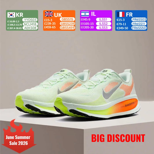 Nike Vomero 18 Cushioning Support Lightweight Ideal for Running and Walking Comfortable Unisex Running Shoes HM6803-300