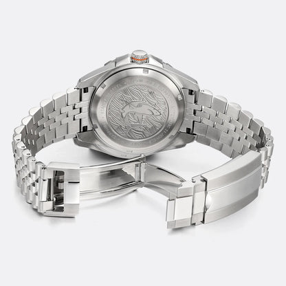 BERNY Men's Automatic Diver Watch Supper Luminous Sapphire AR Coated MIYOTA 8215 316LStainless Steel Single Crown Diving Watches