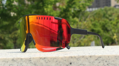 Original DEVOURS Photochromic Cycling Sunglasses Men women Sport Mountain Bike bicycle Glasses MTB Eyewear Discoloration