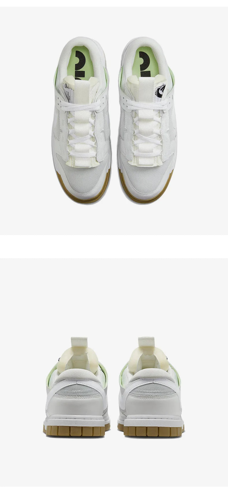Originální pánské a dámské retro nízké basketbalové boty Nike Air Dunk Jumbo DV0821-103