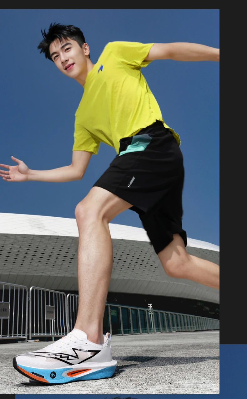 Men Sports Running Shoes Casual Marathon Breathable Lightweight Women's Comfortable Athletic Nonskid Walking Sneakers