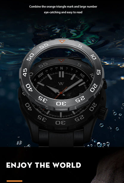 WM Watch Automatic Mechanical Watches Water Resistant Classic Casual Business Man Watch Welly Merck WM157M