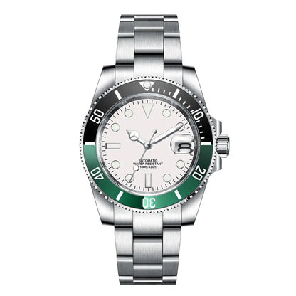 Custom watches Luxury Sapphire MIYOTA/NH35 Automatic Wristwatch Mechanical Mens Watch Sterile Dial Ceramic 10Bar Lume Male Clock