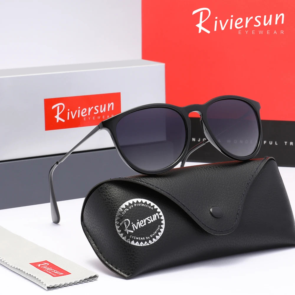 Classic Summer Cat Eye Sunglasses Polarized Fashion Elegant Style Eyeglasses Accessory for Beach Travel UV400