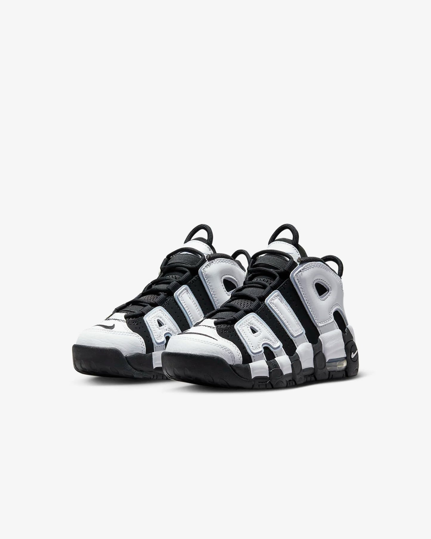 Nike Air More Uptempo leather, trendy, shock-absorbing mid-cut sneakers DQ6200-001