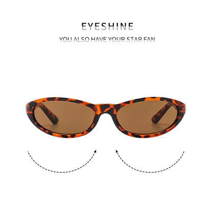 BOYSEEN Men's Hip Hop Style Sunglasses Narrow Frame Orange Eyewear UV400 Travel Beach Sunglasses U400
