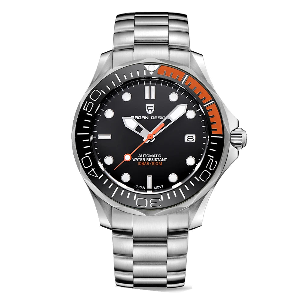 2025 New PAGANI DESIGN Men's Watches Luxury Automatic Watch For Men NH35A Mechanical Wrist watch Men AR Sapphire crystal Clock