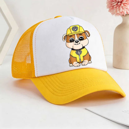 Baseball Cap for boys Girls Summer Adjustable Sun Hat Anime Paw Patrols Chase Skye Cute Retro Sunbonnet Adult Headgear Gift