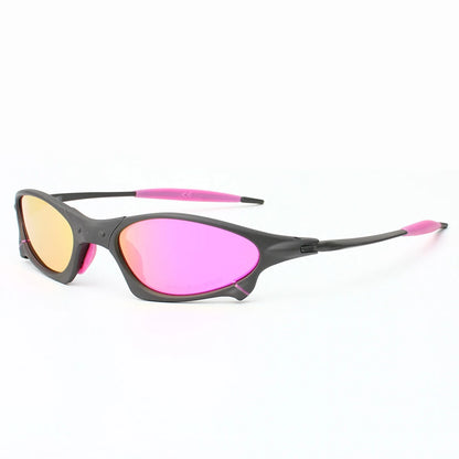 Polarized sunglasses for men and women, trendy outdoor sports, cycling, driving, sunglasses, zinc alloy