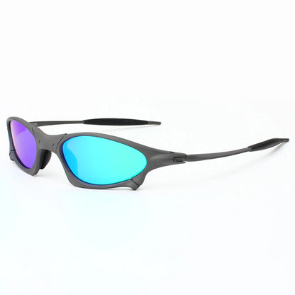 Polarized sunglasses for men and women, trendy outdoor sports, cycling, driving, sunglasses, zinc alloy
