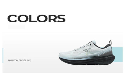 Xtep Running Shoes For Men 2025 Winter Trendy Shock Absorption Cushioning Non-Slip Comfortable Lace Up Sneakers 875419110045
