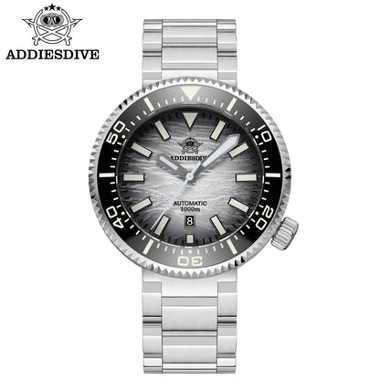 ADDIESDIVE new men's watch sapphire gradient dial BGW9 luminous Japanese 8215 mechanical watch 1000m waterproof watch AD2545