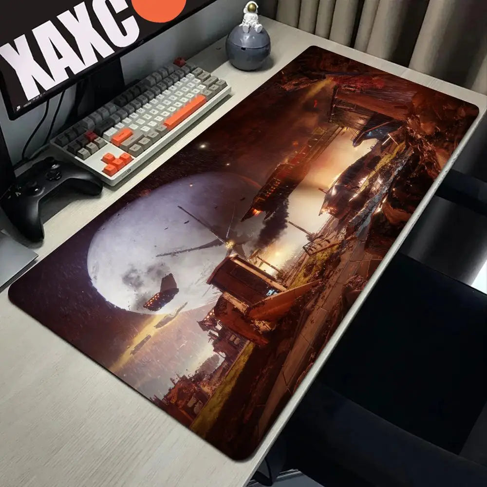 Destiny 2 Mouse Pad Cartoon Lockedge Large Gaming Pad Computer Gamer Keyboard Mouse Mat Desk Mousepad for PC Desk Pad