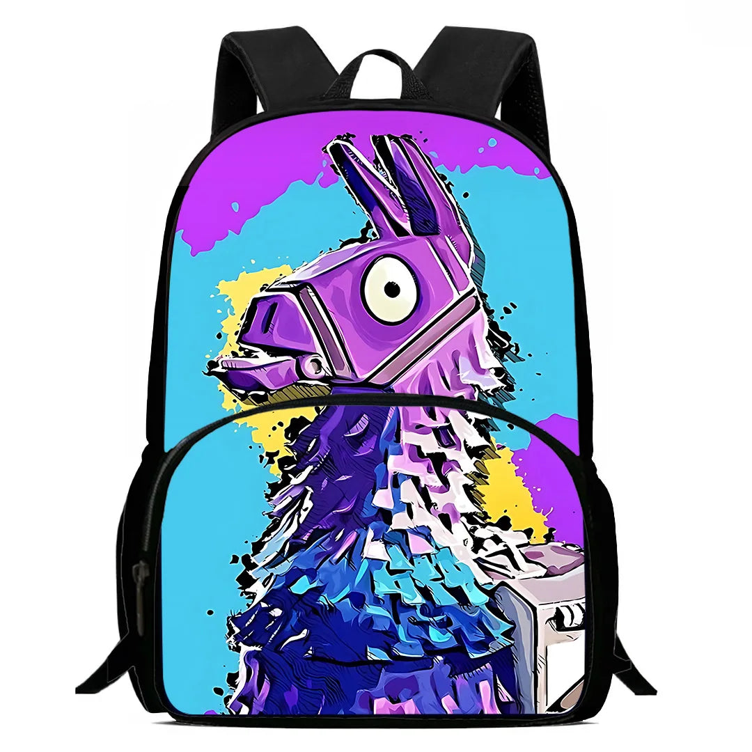 Classic Game FortniteS Kids Backpacks Boys Girls Student Birthday Gift Child School Bags Large Capacity Camping Durable Rucksack
