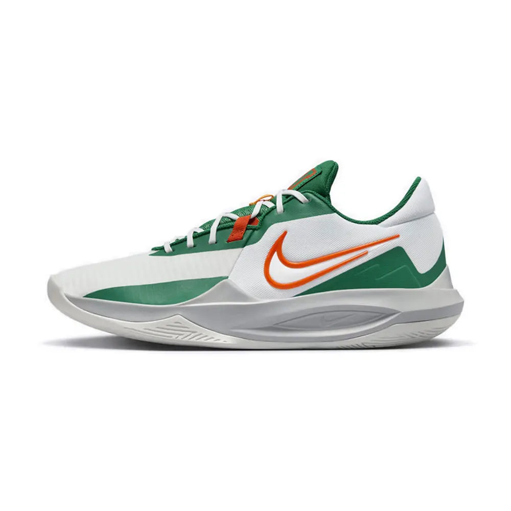 Nike Precision 6 – pohodlné a univerzální nízké basketbalové boty pro muže v černé barvě IO7605-040