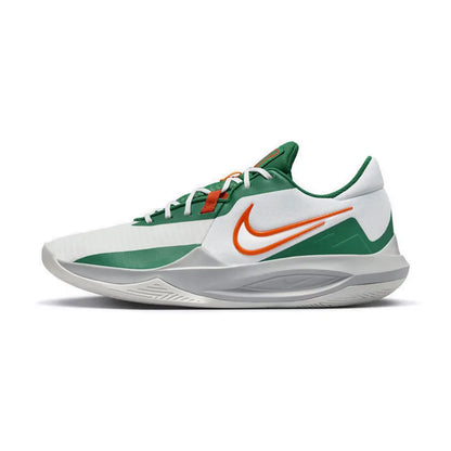 Nike Precision 6 – pohodlné a univerzální nízké basketbalové boty pro muže v černé barvě IO7605-040