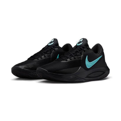 Nike Precision 6 – pohodlné a univerzální nízké basketbalové boty pro muže v černé barvě IO7605-040