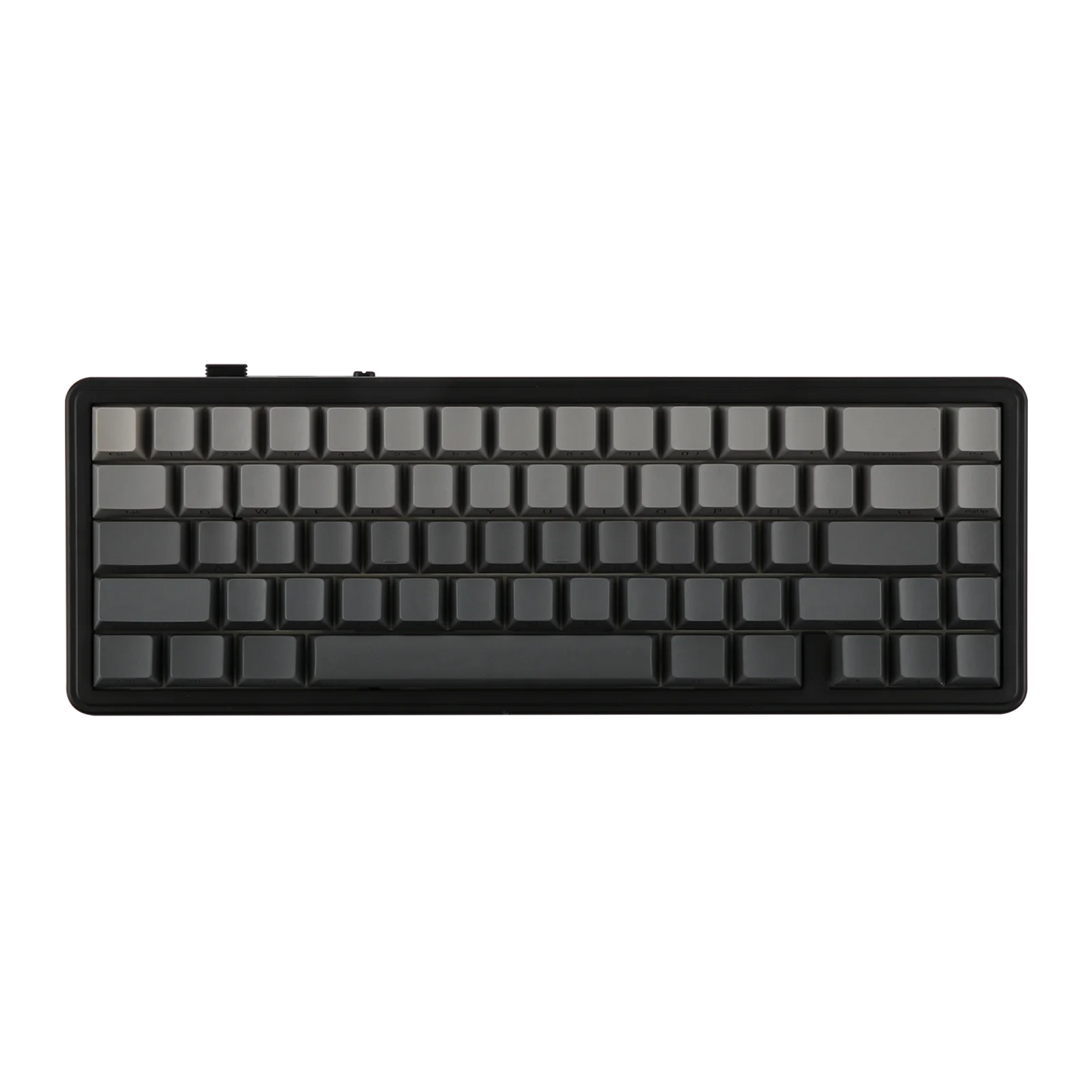 Teclado mecânico EPOMAKER x AULA F65 com layout 65%, hot-swap, montagem gasket e ligação com fios/Bluetooth/2.4G sem fios para Mac/Win