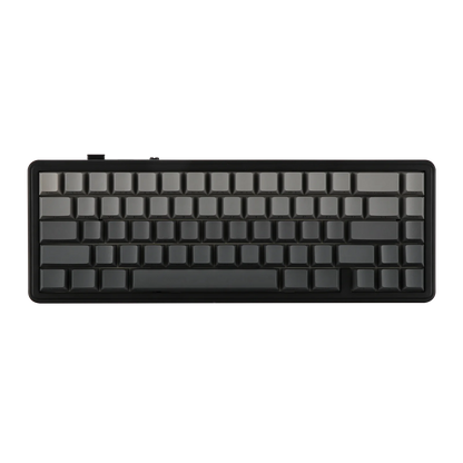 Teclado mecânico EPOMAKER x AULA F65 com layout 65%, hot-swap, montagem gasket e ligação com fios/Bluetooth/2.4G sem fios para Mac/Win
