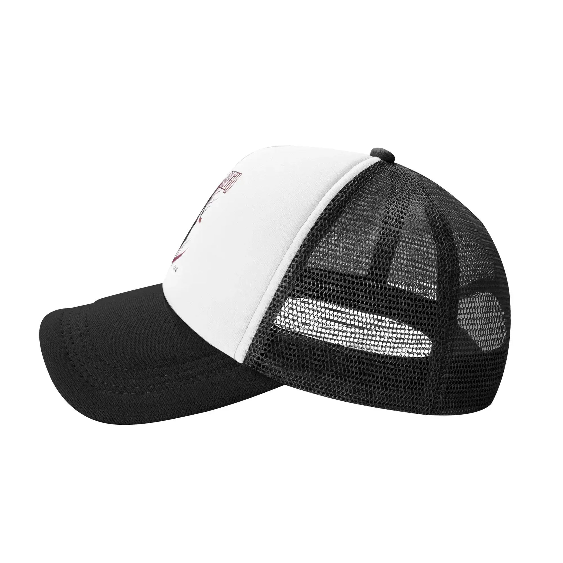 Produit gaming premium Fraquane, Dragon Ball Black Goku Trucker Cap Men Women  Hat Sun Hat Sports Cap Adjustable Polyester Mesh Baseball Cap Summer