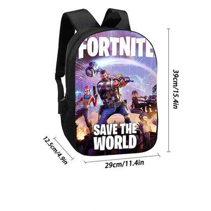 Children's student Fort-nite cartoon boy and girl large capacity backpack