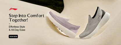 Li-Ning SOFT GO 2 KNIT slip-on fritids-gåsko til mænd – støddæmpende, komfortable og stabile LiNing mesh-jogging- og daglige sportssneakers AGLV017