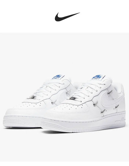 Nike originale AIR FORCE 1 Air Force No.1 lave casual skatesko til kvinder CT1990-100
