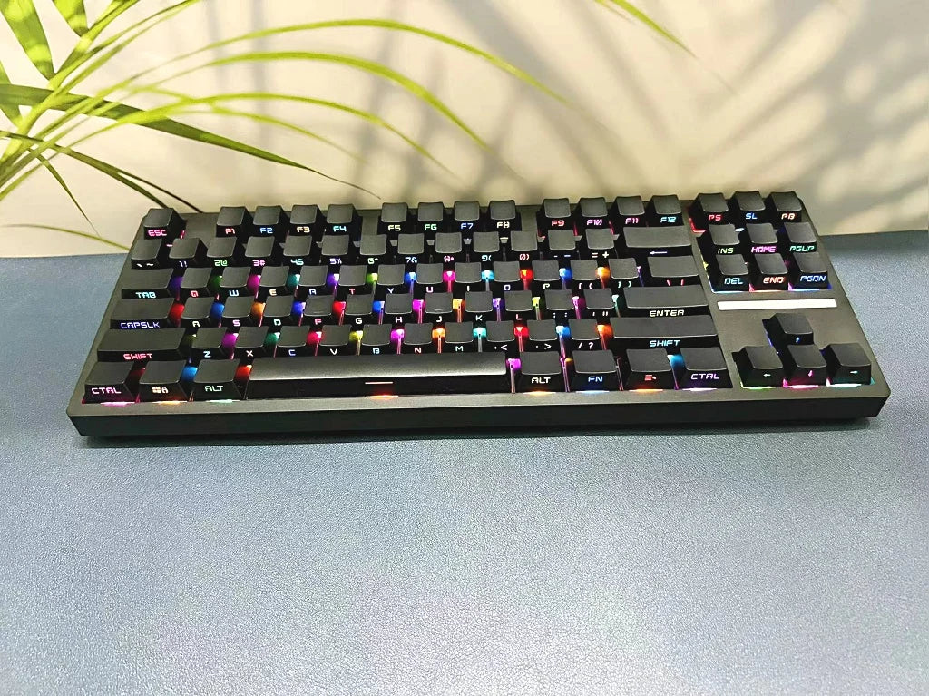 Keycaps retroiluminadas com gravação lateral, 131 teclas, para teclado mecânico Cherry MX Switch, perfil OEM, ABS, keycaps personalizadas DIY