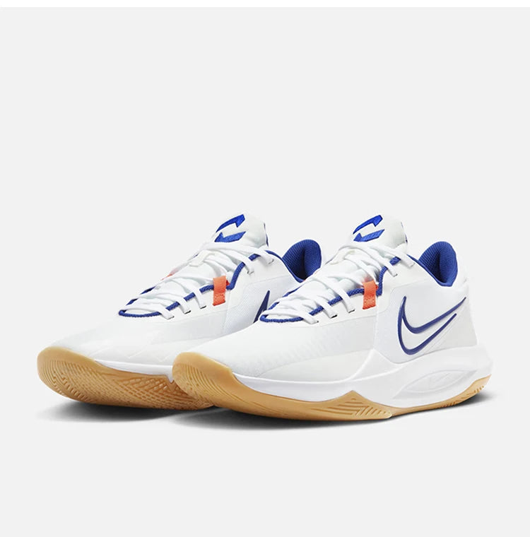 Nike Official Genuine Precision VI Men's Durable Practical Basketball Shoes HV1796-141