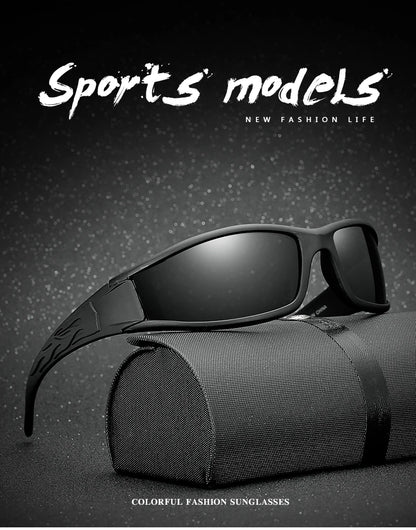 Fashion Polarization Sunglasses Night Vision Glasses Men Women Outdoor Sports Fishing Driving Sun Glasses UV400 Goggles