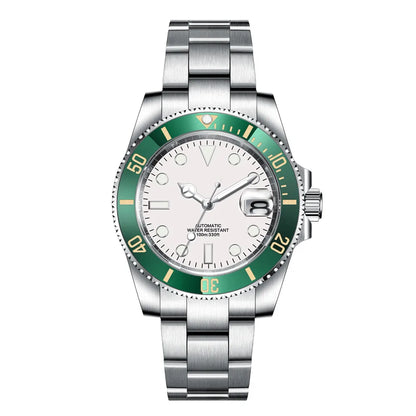 Custom watches Luxury Sapphire MIYOTA/NH35 Automatic Wristwatch Mechanical Mens Watch Sterile Dial Ceramic 10Bar Lume Male Clock