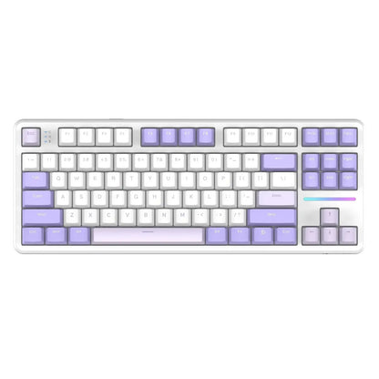 ATTACK SHARK X87 Wireless Mechanical Gaming Keyboard Tri-Mode BT5.0/2.4G/USB-C Gasket Hot Swappable Custom Keyboard Pre-lube