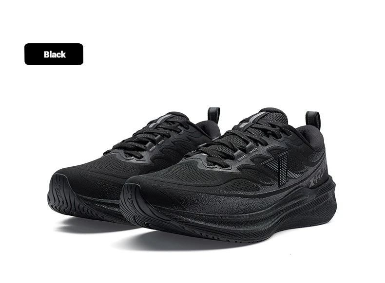 Xtep Running Shoes For Men 2025 Winter Trendy Shock Absorption Cushioning Non-Slip Comfortable Lace Up Sneakers 875419110045