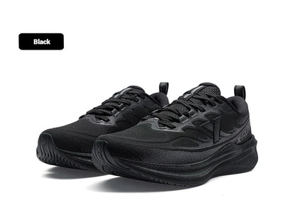 Xtep Running Shoes For Men 2025 Winter Trendy Shock Absorption Cushioning Non-Slip Comfortable Lace Up Sneakers 875419110045