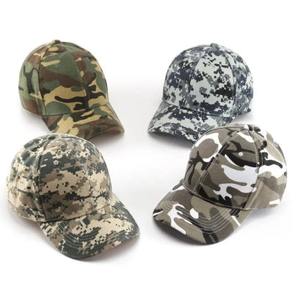 Tactical Military Baseball Caps Camouflage Army Soldier Combat Paintball Men Women Outdoor Sport Adjustable Sun Hats