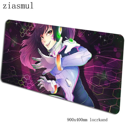 Overwatch mouse pad 90x40cm mousepads Aesthetic gaming mousepad gamer Gorgeous personalized mouse pads keyboard PC pad