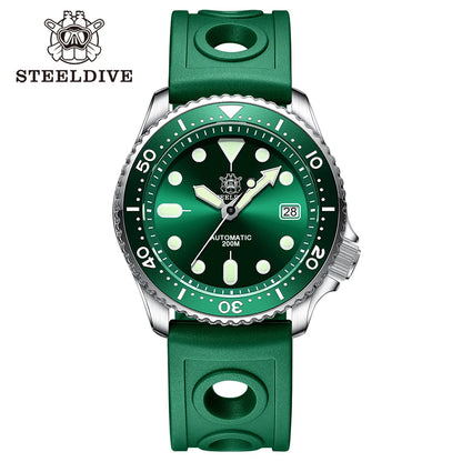 Steeldive SD1973 Men's watch Dive Watch Automatic Mechanical Men's watch NH35 Bracelet 41mm  Diver watch men watches