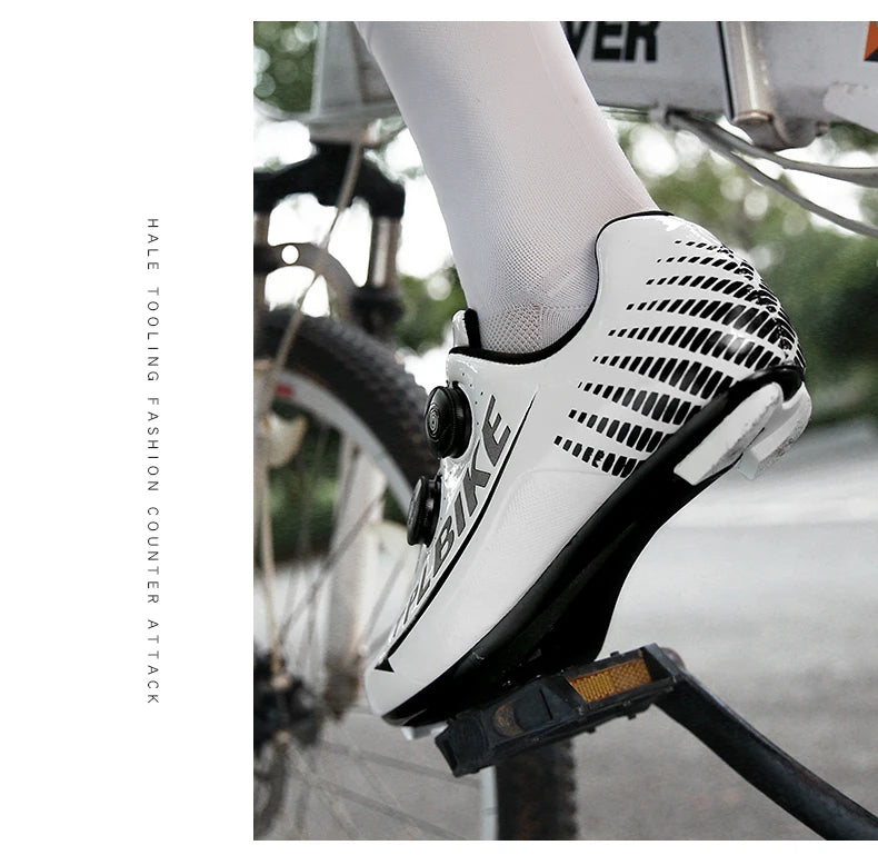 New Men's and Women's Bicycle Shoes,Outdoor Cycling Shoes,Three Functional Soles,Professional Training Shoes