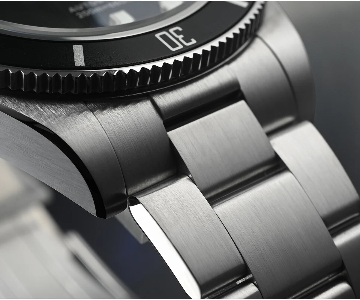 San Martin Upgraded BB58 40mm Retro Luxury Men Diver Watch NH35 Automatic Mechanical Sapphire 200m Waterproof Reloj SN0008D
