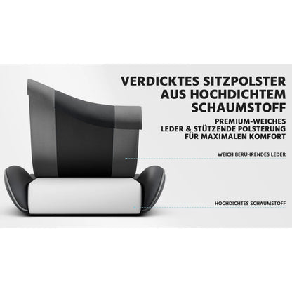 Ergonomic Gaming Chair with Lumbar Support, Adjustable Office Chair, Breathable PU Leather Computer Chair with Footrest & Reclining Backrest