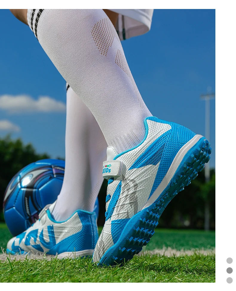 Chaussures de football pour enfants, crampons de soccer d'extérieur, chaussures de sport professionnelles pour garçons et filles, chaussures de terrain de football de haute qualité pour enfants 2026