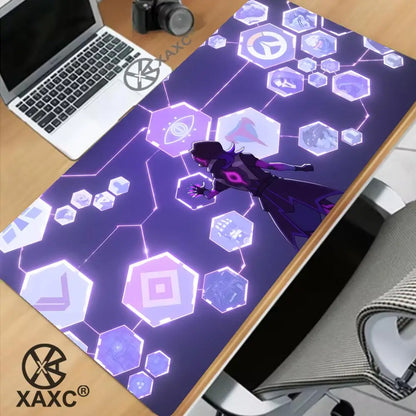 Large Game Overwatch Mouse Pad Kawaii XXL PC Computer Desk Mat Gamer Office Carpet Keyboard Table Gaming Accessories Mousepad XAXC