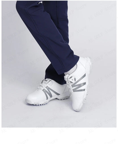 PGM Boys Girls Golf Shoes Light Weight Soft and Breathable Waterproof Anti-slip Universal Outdoor Sports Shoes XZ127