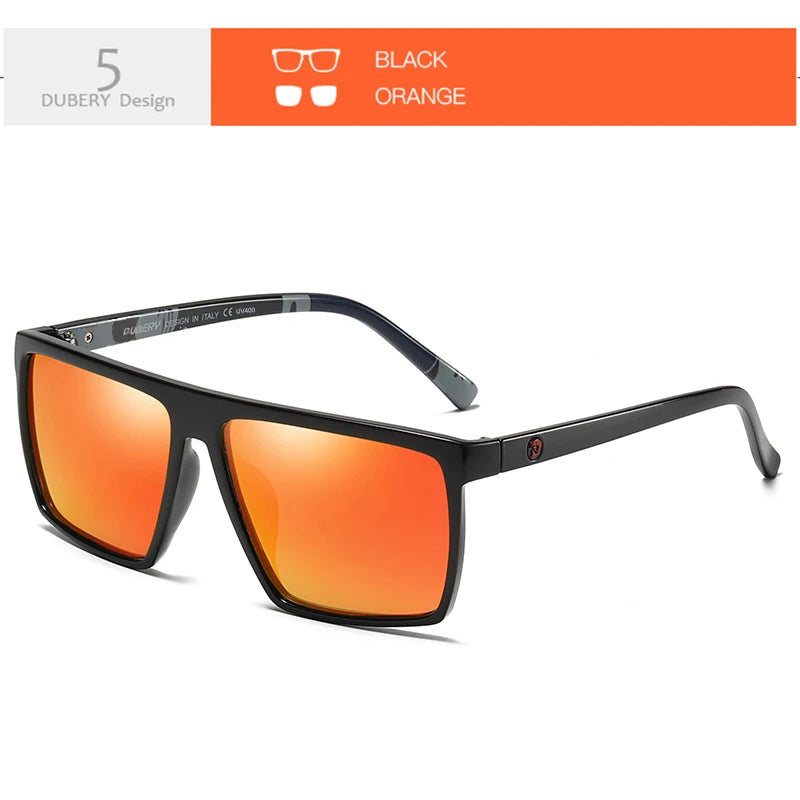 DUBERY Polarized UV400 Protection Sunglasses For Men And Women 8 Colors Model 369
