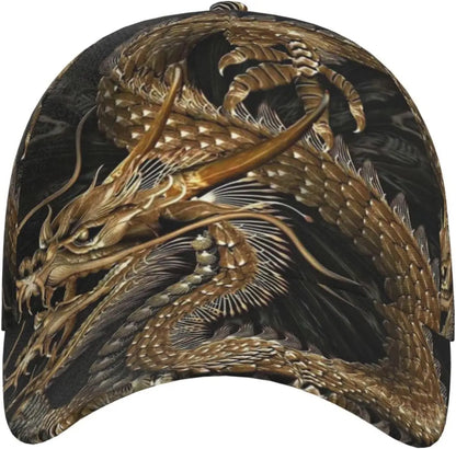 Dragon Snapback sapka – Férfi baseball sapkák – Férfi napszemüveg – Állítható, menő trucker sapka nőknek és férfiaknak