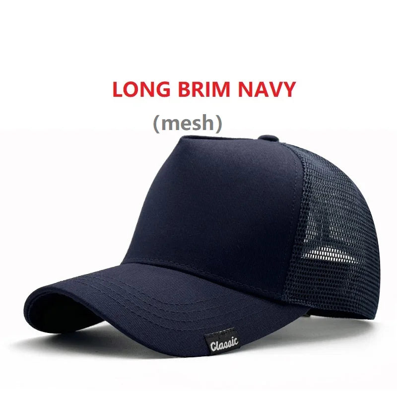 Bejzbol kape za muškarce s velikom glavom, za žene, XXL, prevelike, visoke krune, podesive, jednobojne, s kopčom (snapback), 56-60 cm, 60-65 cm