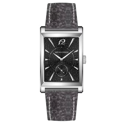2025 New Fashion Specht & Söhne Square Watch Men's Watches Ultrathin Japan Movement Casual Men's Watch Black Color Men's Watch 26MM