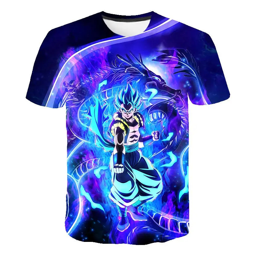 Muške majice Dragon Ball Z majica za dječake dječja odjeća ljetni kratki rukav dječje majice s crtanim motivom gornji dijelovi majica za dječake