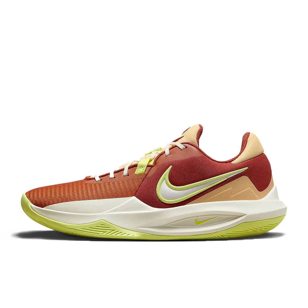 Nike Precision 6 – pohodlné a univerzální nízké basketbalové boty pro muže v černé barvě IO7605-040